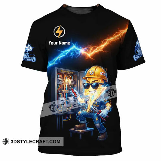 Unisex Shirt - Custom The Electrician Shirt style option 4