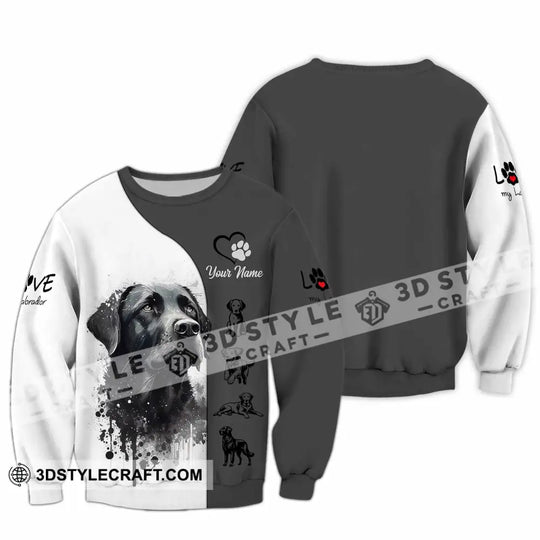 Unisex Shirt - Custom The Labrador 3D Shirt style option 3