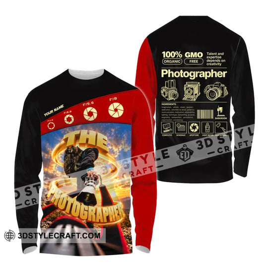 Unisex Shirt - Custom The Photographer Shirt style option 4