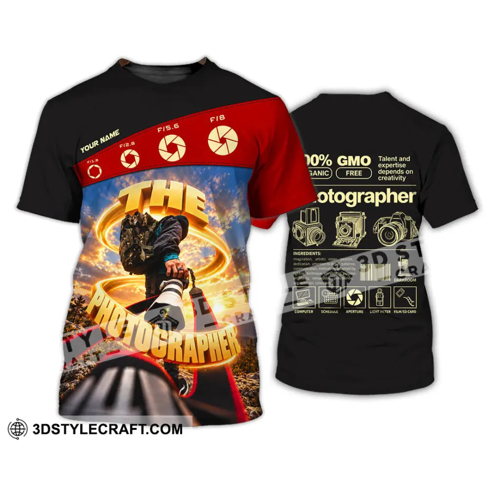 Unisex Shirt - Custom The Photographer Shirt - T-shirt