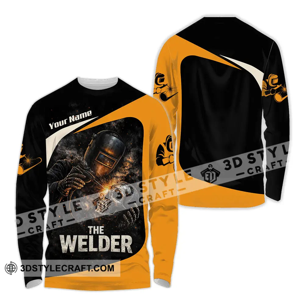 Unisex Shirt - Custom The Welder Shirt - Long Sleeve Shirt / S - T-shirt