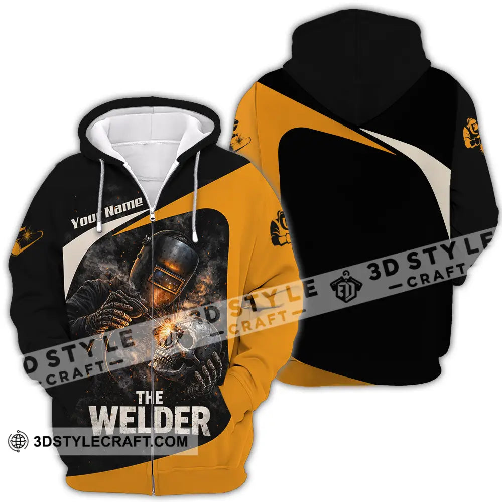 Unisex Shirt - Custom The Welder Shirt - Zipper Hoodie / S - T-shirt