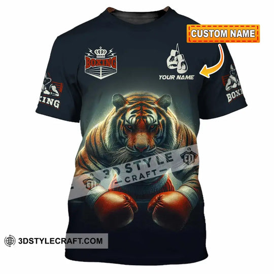 Unisex Shirt - Custom Tiger Boxing Lover Classic Shirt style option 2
