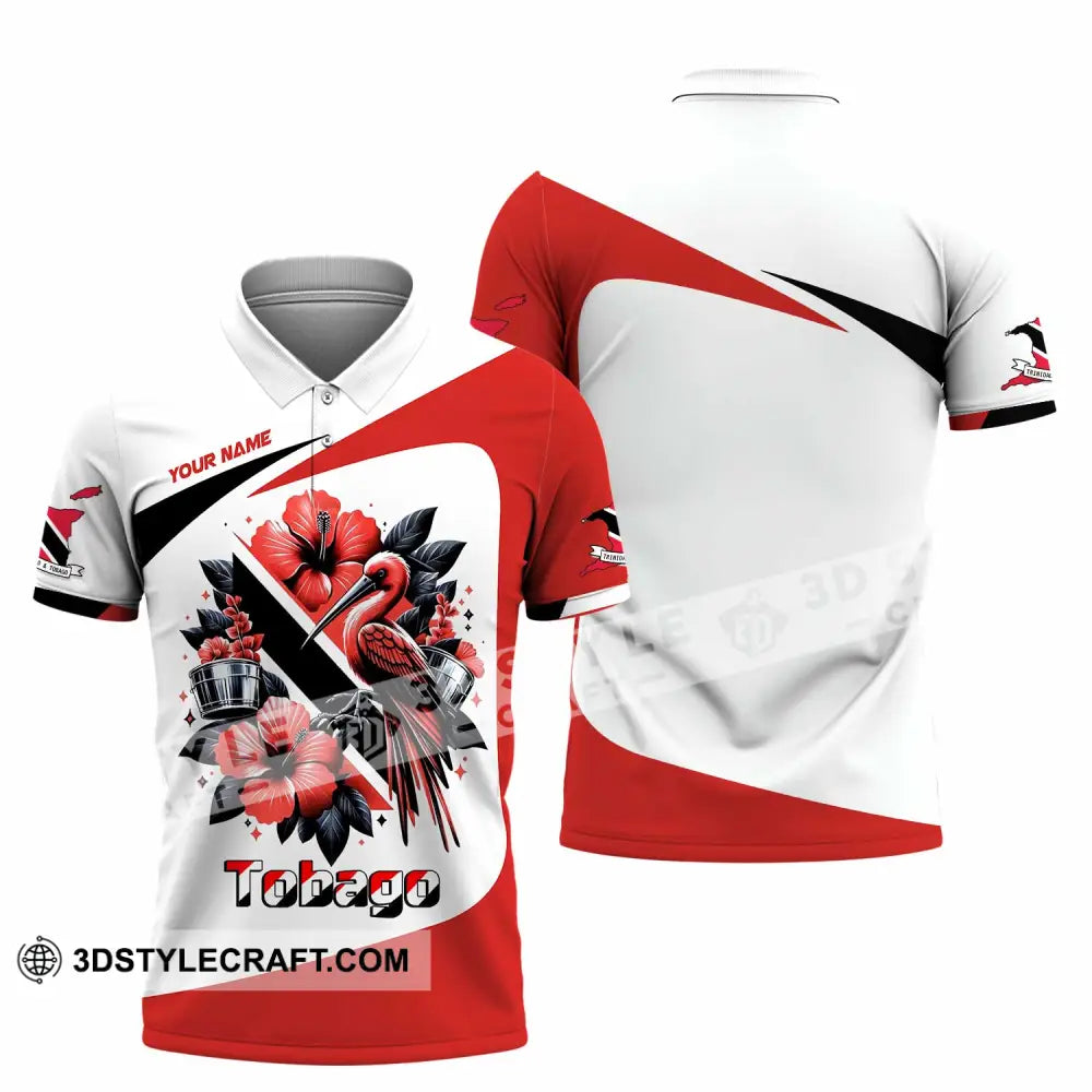 Unisex Shirt - Custom Tobago Shirt - Polo Shirt / S - T-shirt