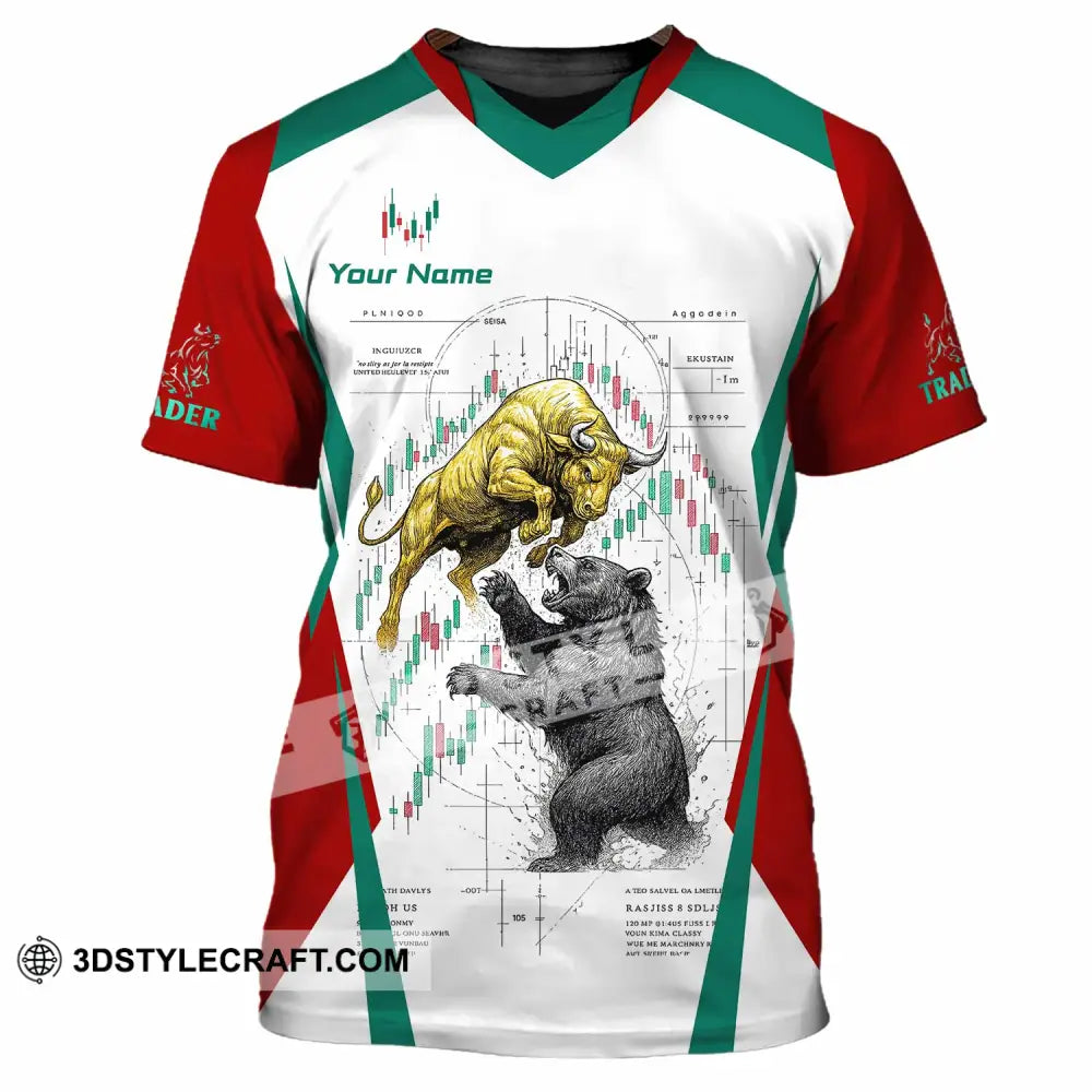 Unisex Shirt - Custom Trader 3D Shirt T-Shirt / S T-shirt