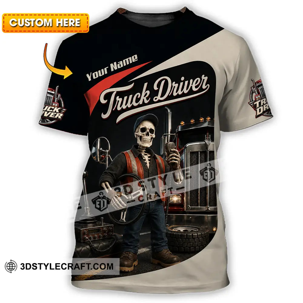 Unisex Shirt - Custom Truck Driver Shirt - T-shirt