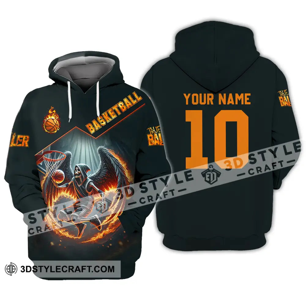 Unisex Shirt - Custom True Basketball Player Shirt Hoodie / S T-shirt
