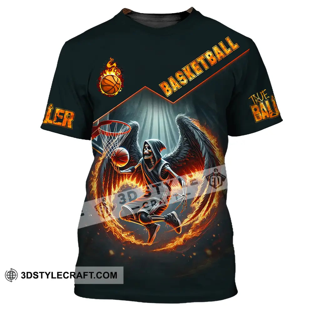 Unisex Shirt - Custom True Basketball Player Shirt T-Shirt / S T-shirt
