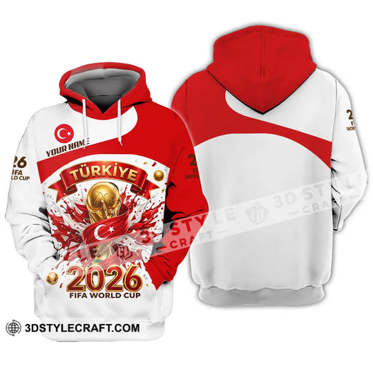 Unisex Shirt - Custom Türkiye 3D Shirt style option 3