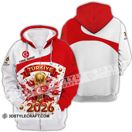 Unisex Shirt - Custom Türkiye 3D Shirt style option 4
