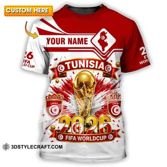 Unisex Shirt - Custom Tunisia Shirt style option 1