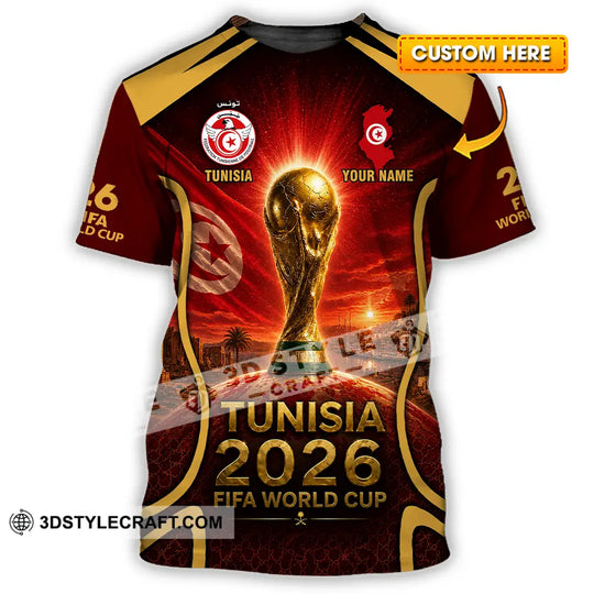 Unisex Shirt - Custom Tunisia Shirt style option 1