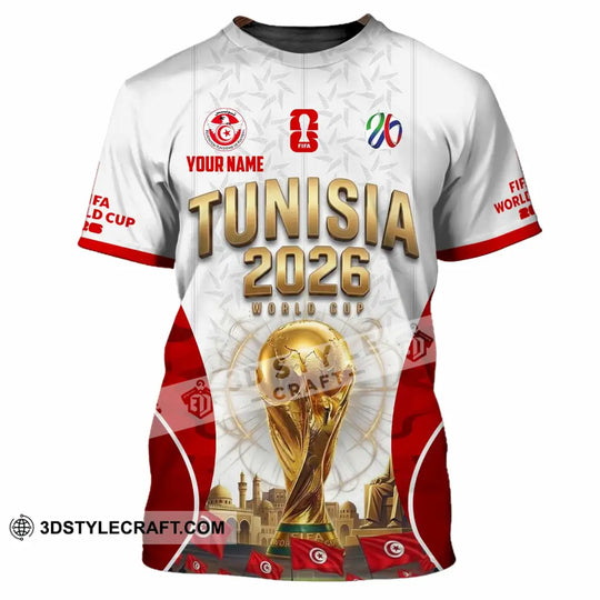 Unisex Shirt - Custom Tunisia Shirt style option 4