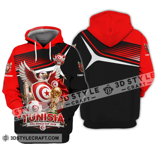 Unisex Shirt - Custom Tunisia World Cup 2026 Shirt style option 3