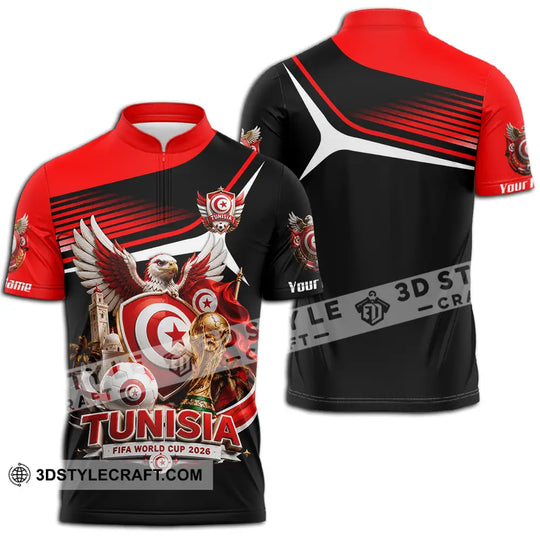 Unisex Shirt - Custom Tunisia World Cup 2026 Shirt style option 2