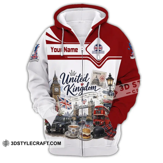 Unisex Shirt - Custom United Kingdom Shirt style option 3