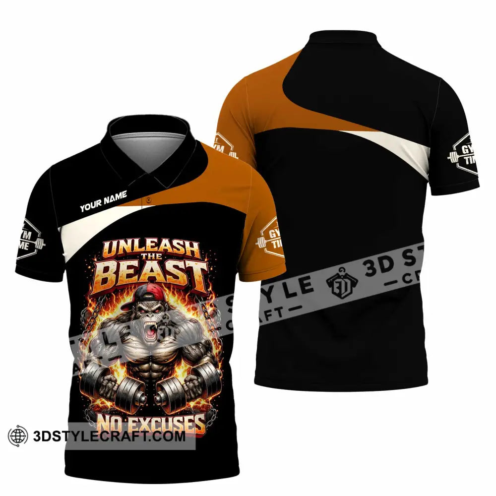 Unisex Shirt - Custom Unleash The Beast Shirt - Polo Shirt / S - T-shirt