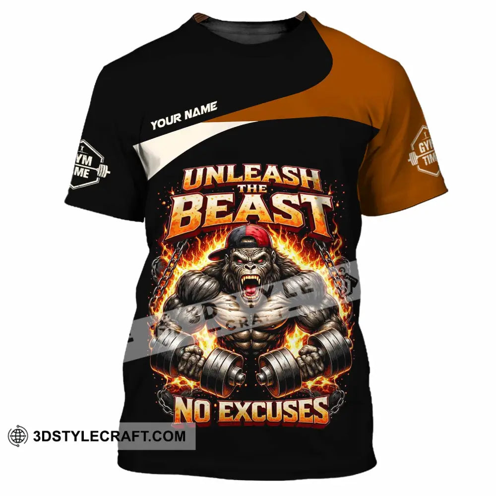 Unisex Shirt - Custom Unleash The Beast Shirt - T-Shirt / S - T-shirt