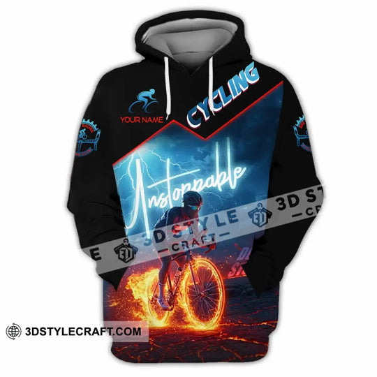 Unisex Shirt - Custom Unstoppable Cycling 3D Shirt style option 3