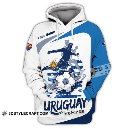 Unisex Shirt - Custom Uruguay 3D Shirt style option 2