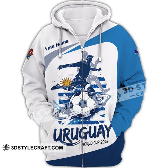 Unisex Shirt - Custom Uruguay 3D Shirt style option 3