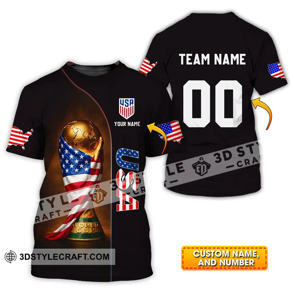 Unisex Shirt - Custom USA 3D Shirt T-shirt