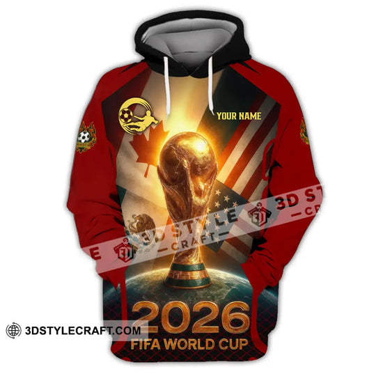 Unisex Shirt - Custom USA Canada 3D Shirt style option 3