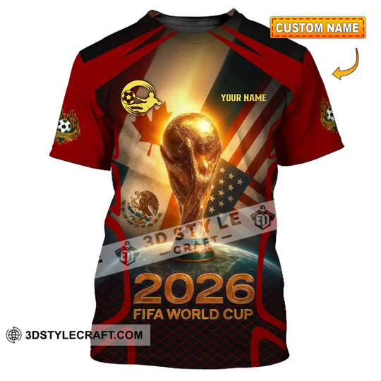 Unisex Shirt - Custom USA Canada 3D Shirt style option 1
