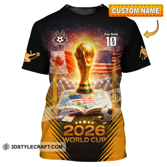 Unisex Shirt - Custom USA Canada 3D Shirt style option 1