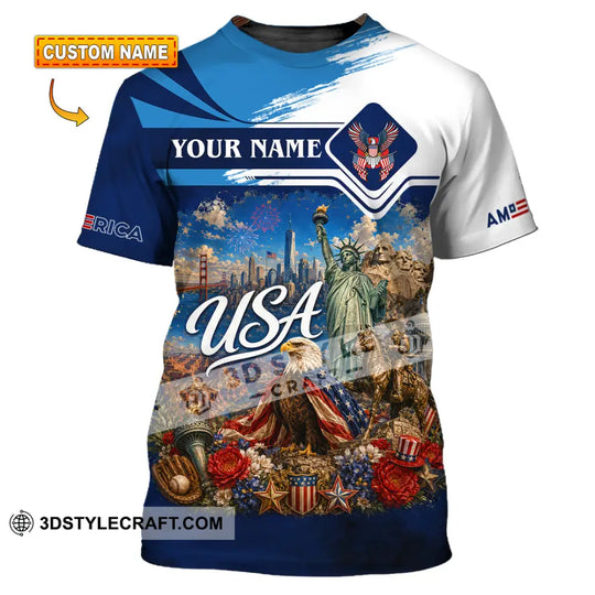 Unisex Shirt - Custom USA Shirt style option 1