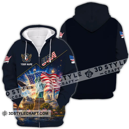Unisex Shirt - Custom USA Shirt style option 4
