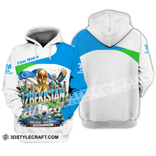Unisex Shirt - Custom Uzbekistan Shirt style option 3