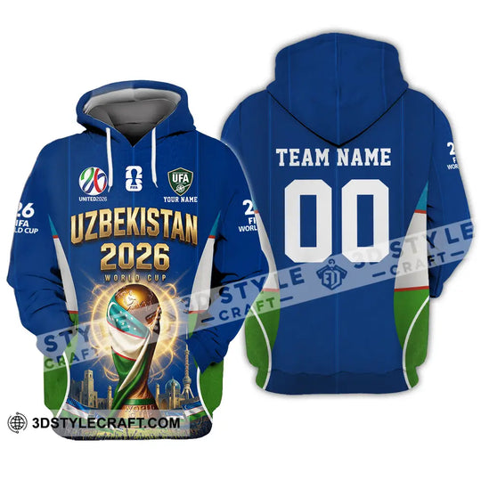 Unisex Shirt - Custom Uzbekistan Shirt style option 3
