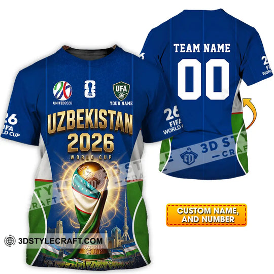 Unisex Shirt - Custom Uzbekistan Shirt style option 1