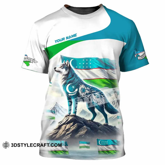 Unisex Shirt - Custom Uzbekistan Shirt style option 4