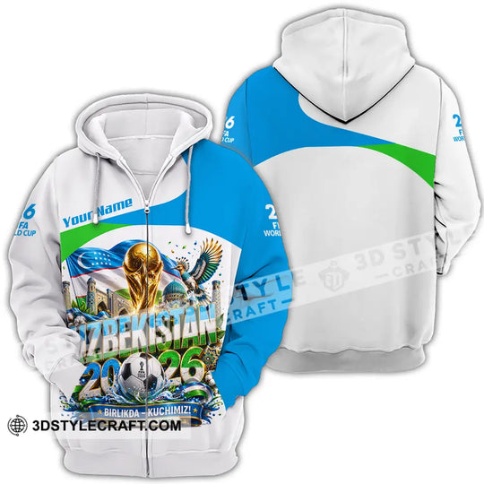 Unisex Shirt - Custom Uzbekistan Shirt style option 4