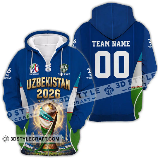 Unisex Shirt - Custom Uzbekistan Shirt style option 4