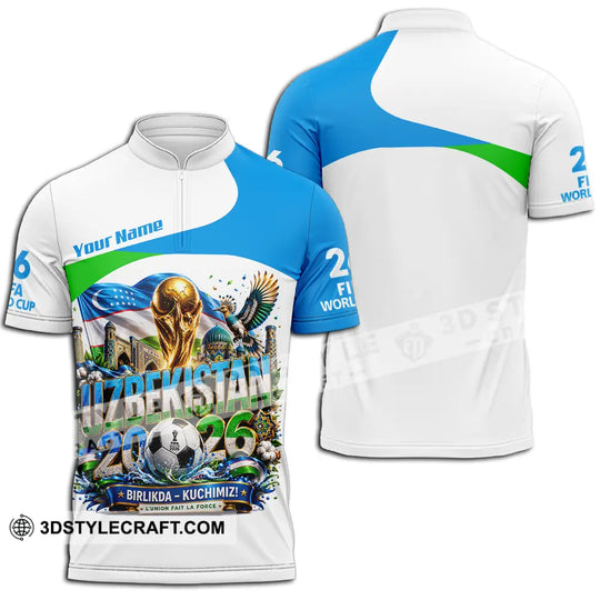 Unisex Shirt - Custom Uzbekistan Shirt style option 2