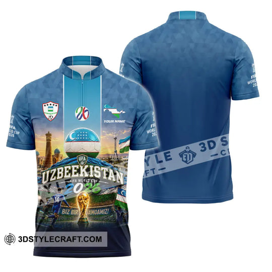 Unisex Shirt - Custom Uzbekistan Shirt style option 3