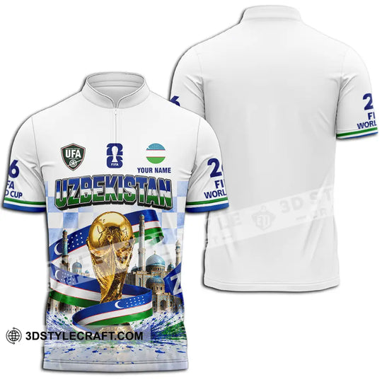 Unisex Shirt - Custom Uzbekistan Shirt style option 2