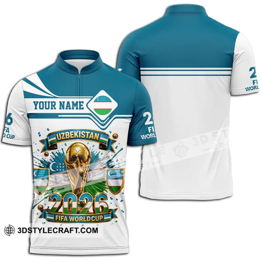 Unisex Shirt - Custom Uzbekistan Shirt style option 2