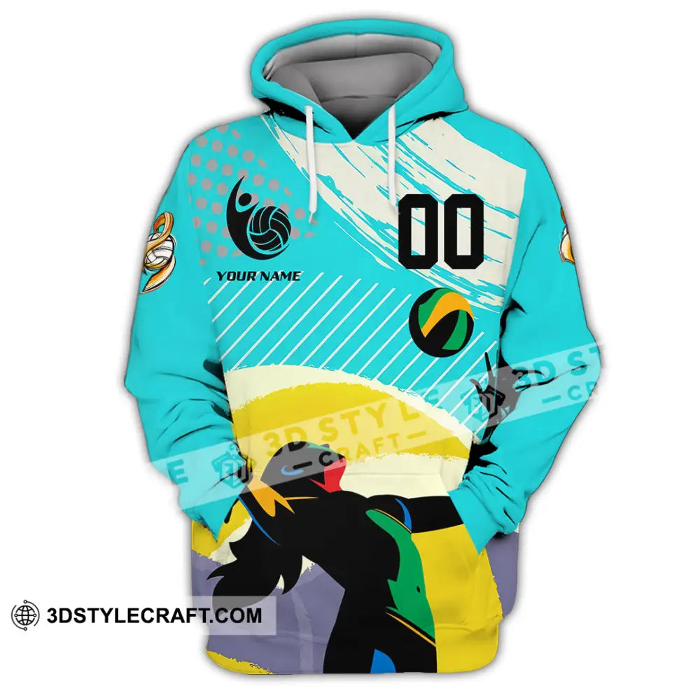 Unisex Shirt - Custom Volleyball 3D Shirt - Hoodie / S - T-shirt