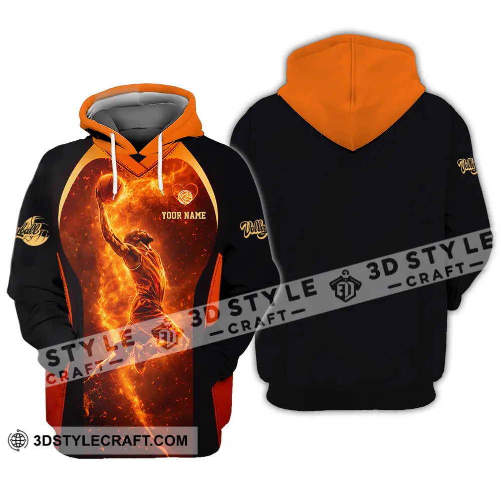 Unisex Shirt - Custom Volleyball 3D Shirt Hoodie / S T-shirt