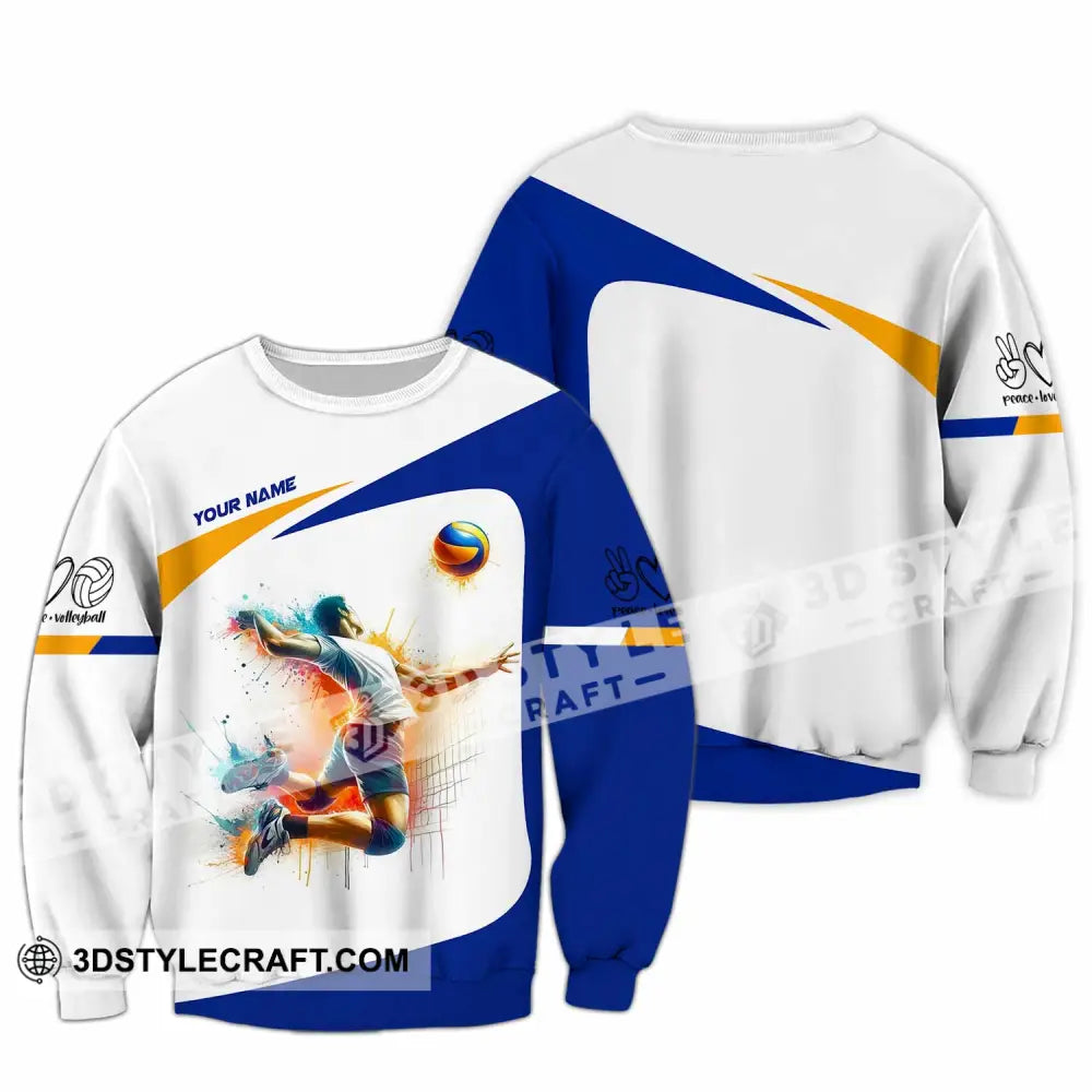 Unisex Shirt - Custom Volleyball 3D Shirt Long Sleeve / S T-shirt