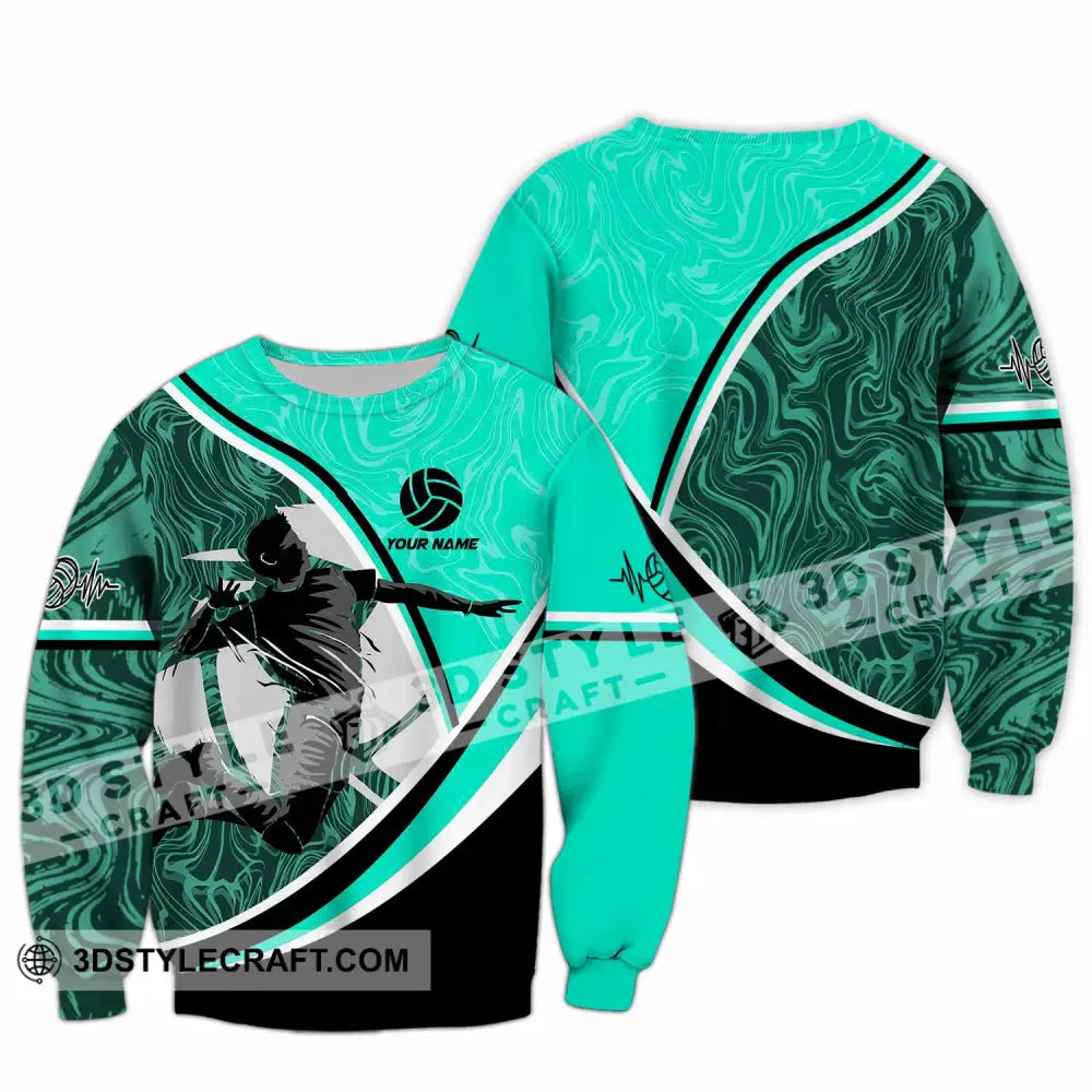 Unisex Shirt - Custom Volleyball 3D Shirt Long Sleeve / S T-shirt