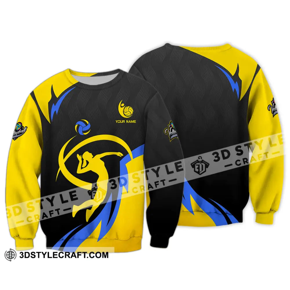 Unisex Shirt - Custom Volleyball 3D Shirt - Long Sleeve / S - T-shirt