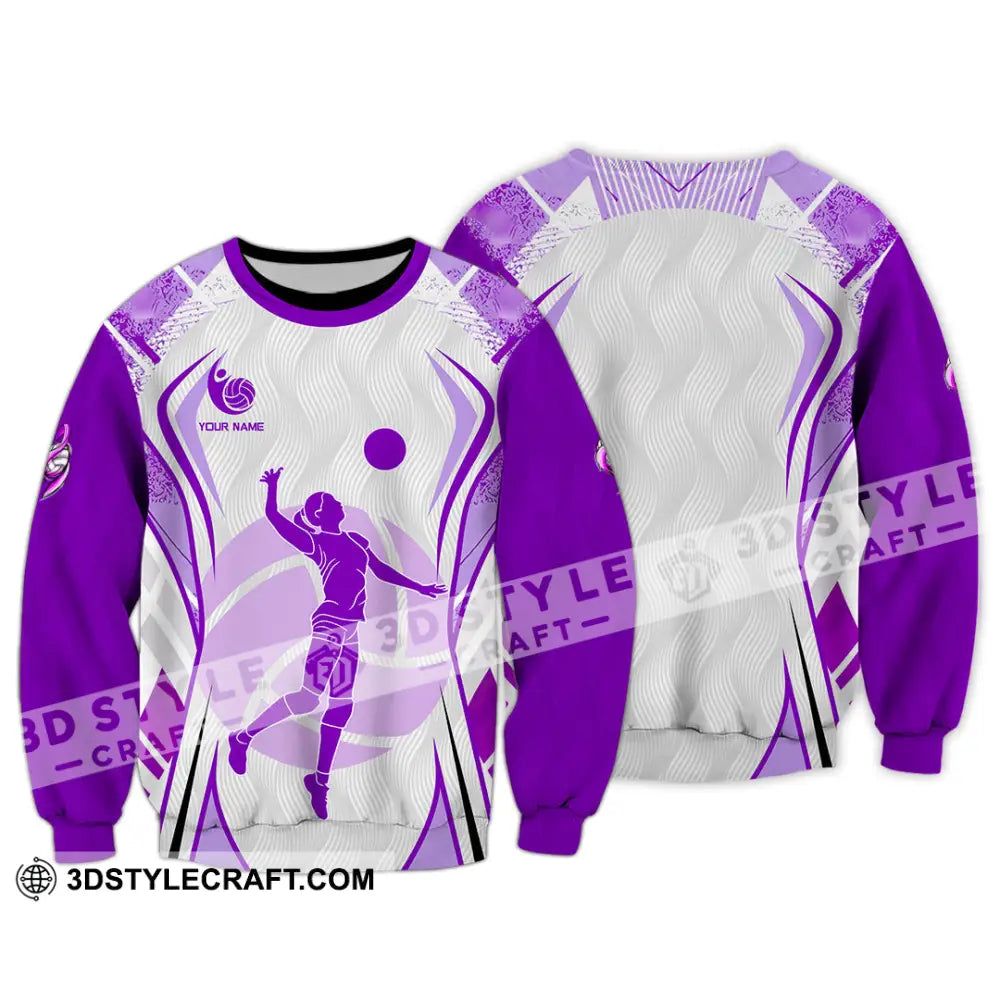 Unisex Shirt - Custom Volleyball 3D Shirt - Long Sleeve / S - T-shirt