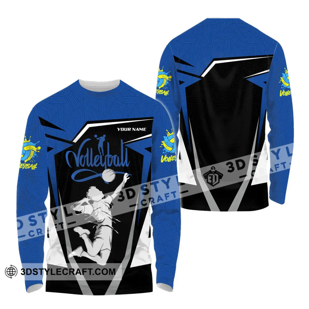 Unisex Shirt - Custom Volleyball 3D Shirt - Long Sleeve Shirt / S - T-shirt