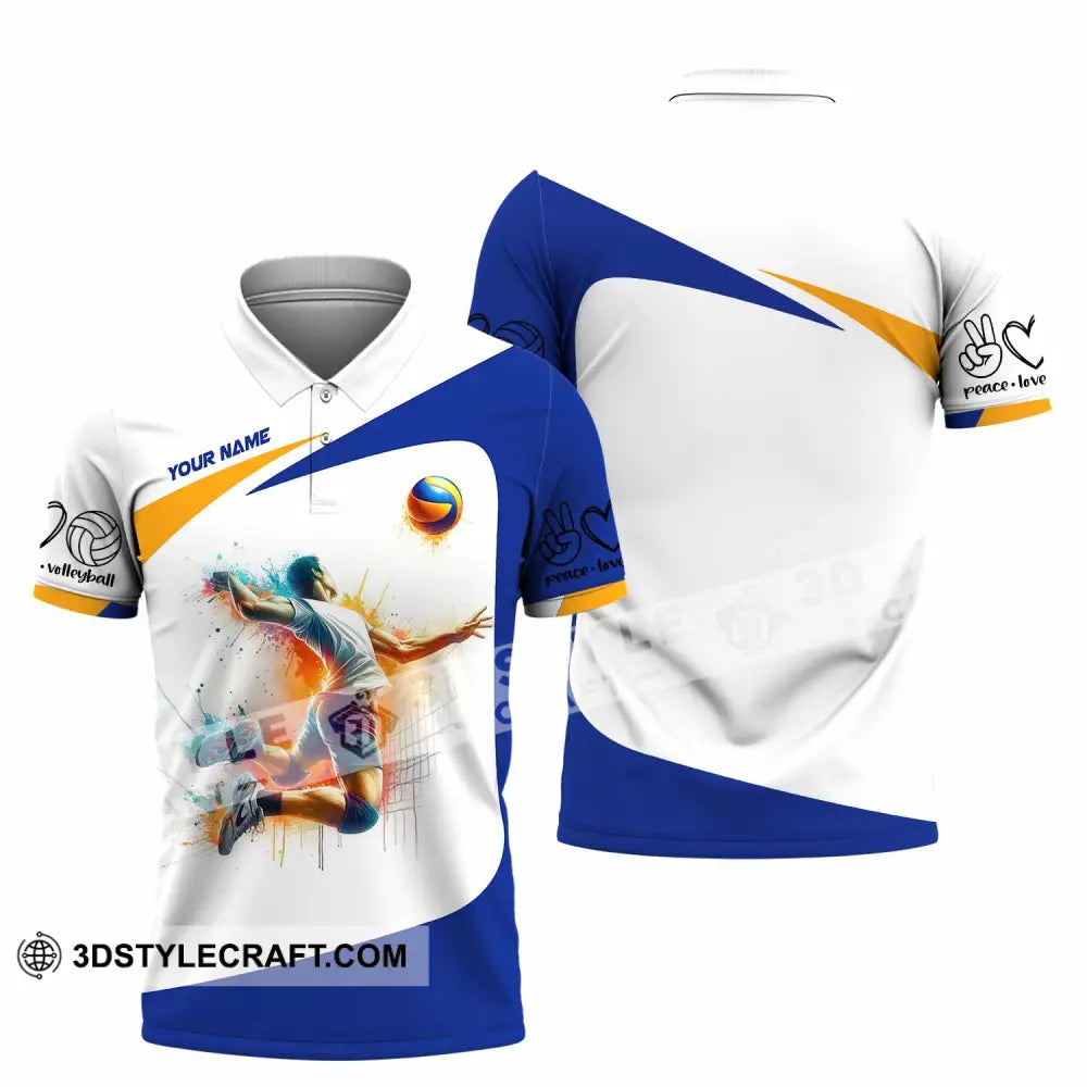 Unisex Shirt - Custom Volleyball 3D Shirt Polo Shirt / S T-shirt