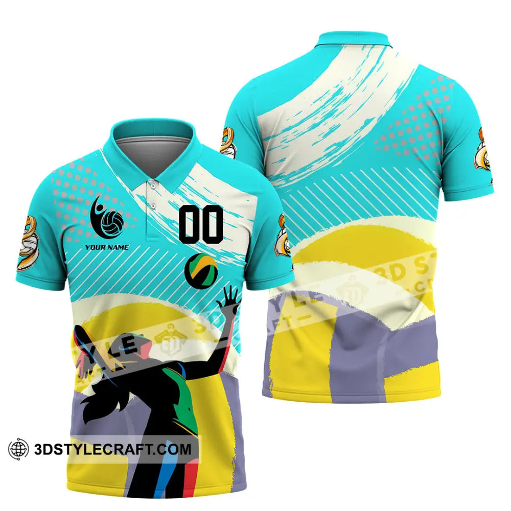 Unisex Shirt - Custom Volleyball 3D Shirt - Polo Shirt / S - T-shirt
